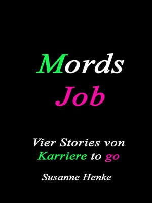 cover image of Mordsjob